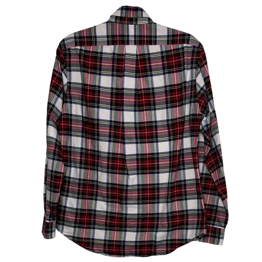 Ralph Lauren Classic Fit Plaid Button Down Shirt Men's Size M Red Green Blue - Picture 3 of 6